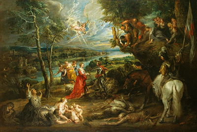 Landscape with St George and the Dragon Peter Paul Rubens